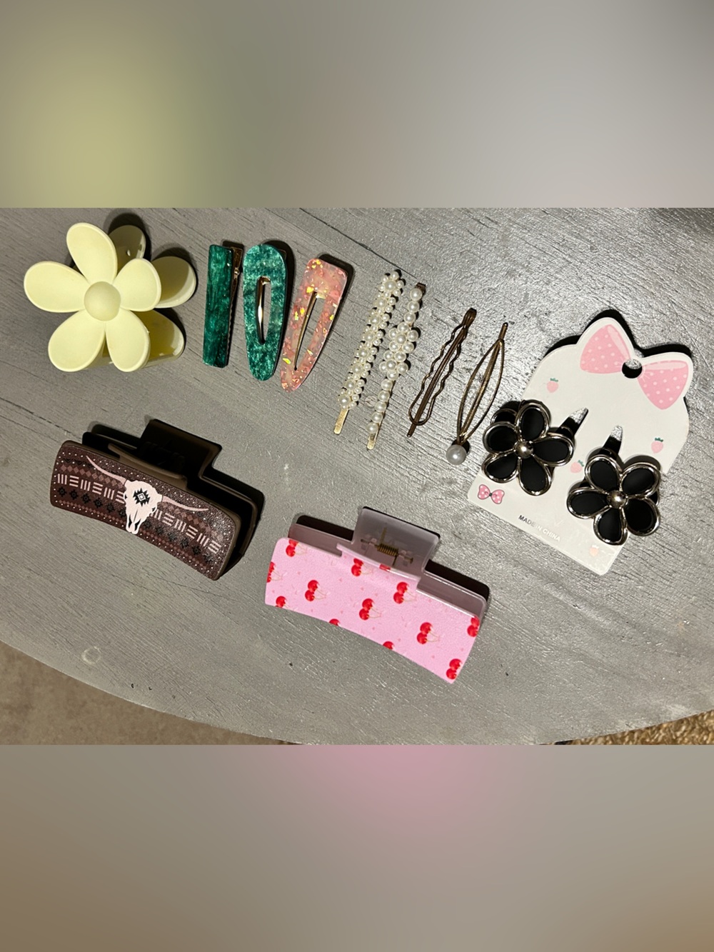NWOT - set of 12 Hair Accessories
